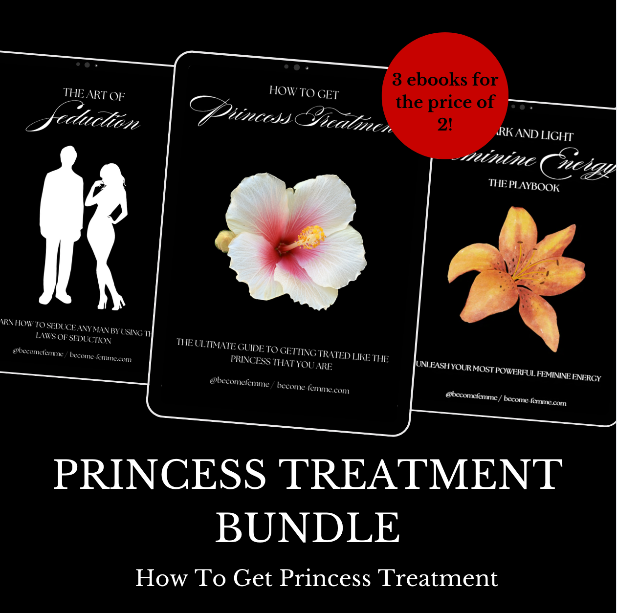 Princess Treatment Bundle - How To Get Princess Treatment