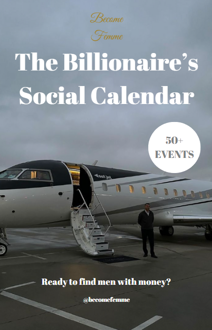 The Billionaire's Social Calendar